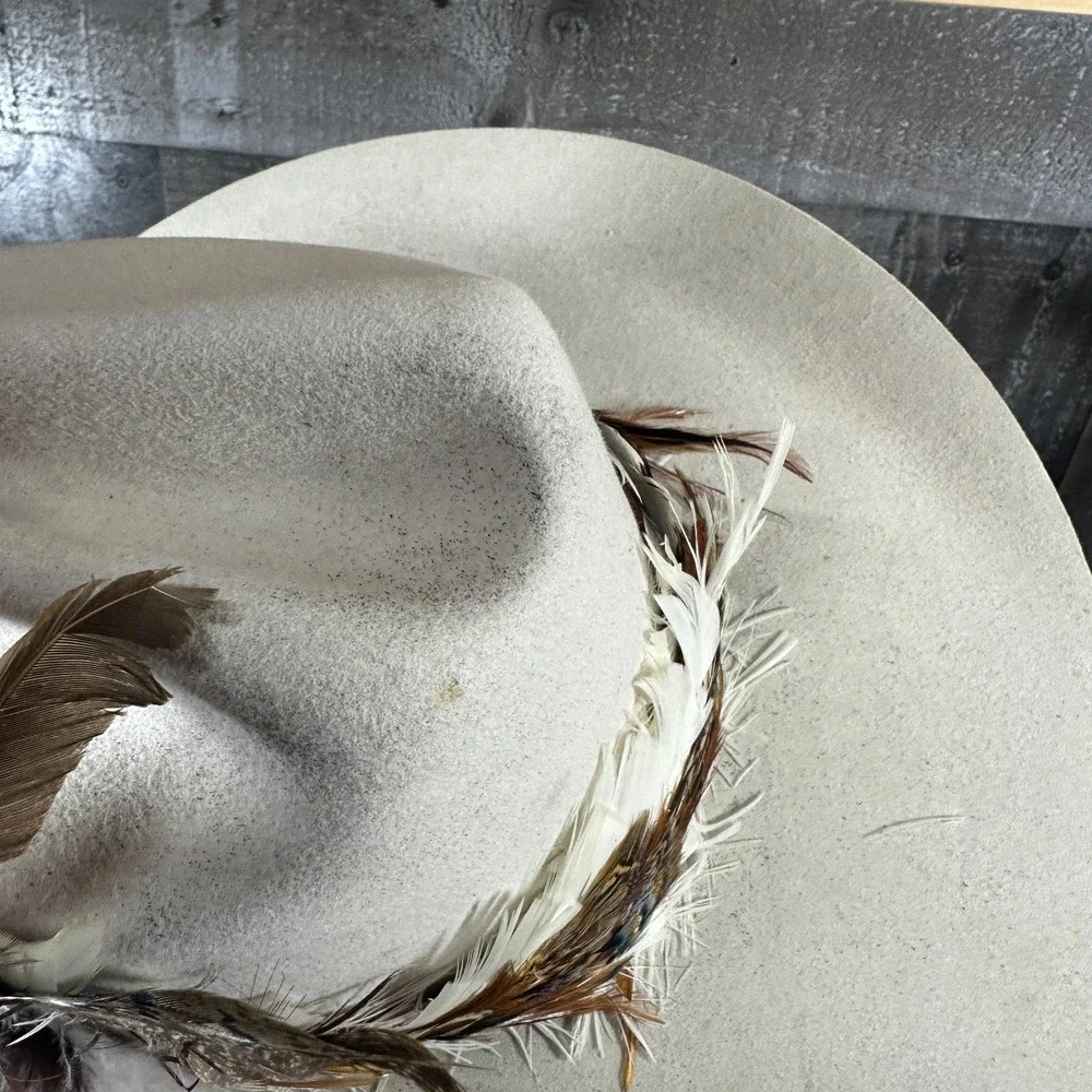 Eddy Bros New Breed xxx‎ Fur felt hat 7 1/4 Light Colored